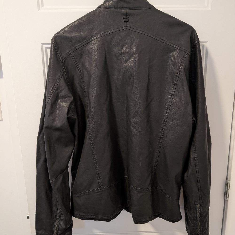 G StarRaw/Empral Deconstructed 3D Biker Jacket Sz XL - Picture 3 of 10